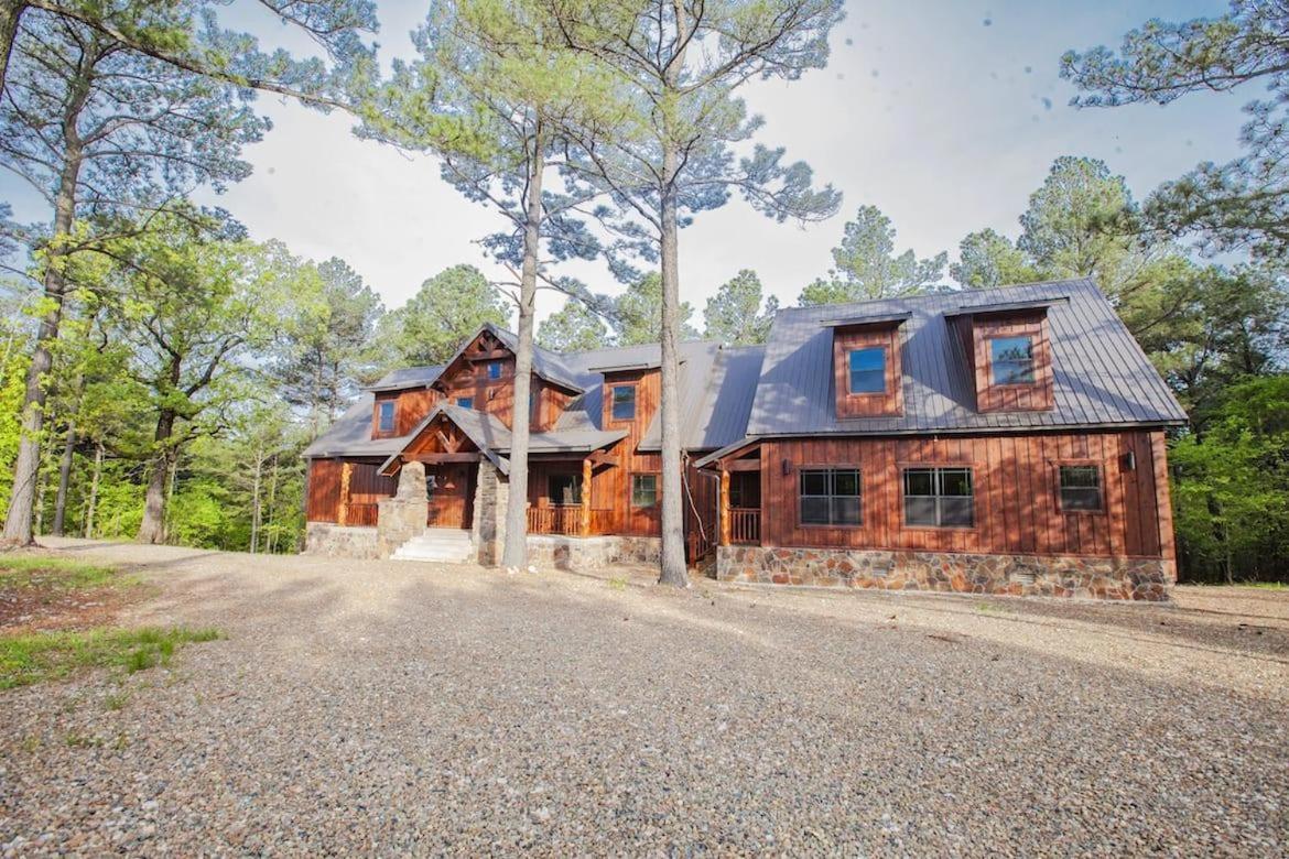 Stone Mountain Lodge 5000Sqft 6 Bed Game Room Pool Table Hot Tub Broken Bow Εξωτερικό φωτογραφία
