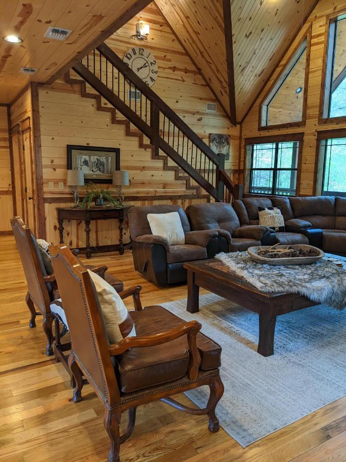 Stone Mountain Lodge 5000Sqft 6 Bed Game Room Pool Table Hot Tub Broken Bow Εξωτερικό φωτογραφία