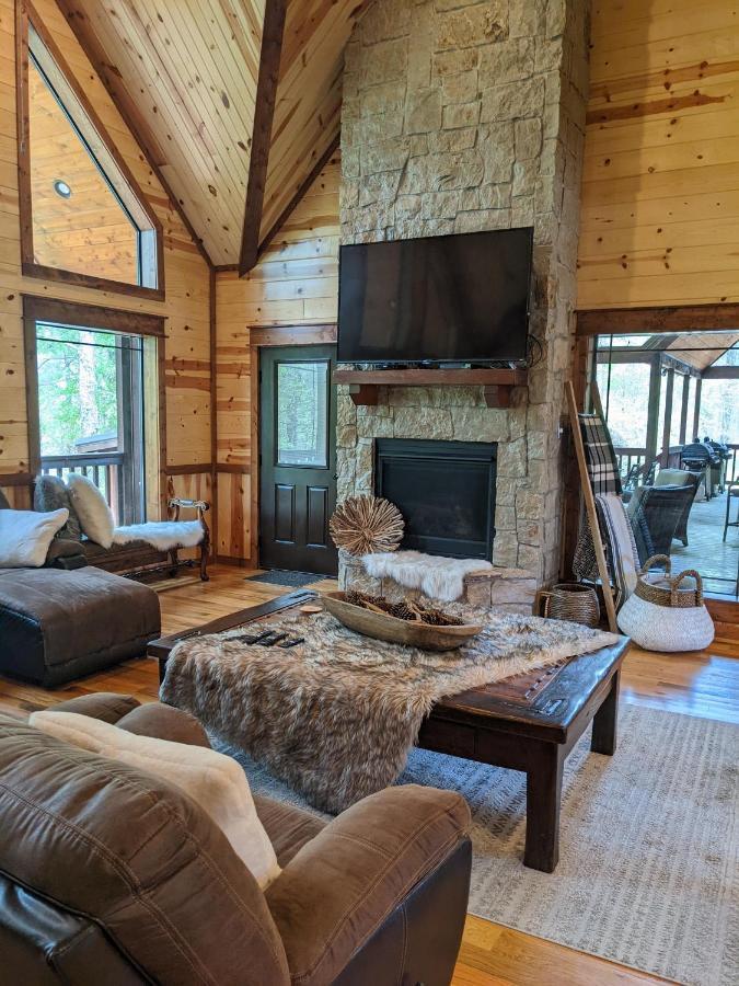 Stone Mountain Lodge 5000Sqft 6 Bed Game Room Pool Table Hot Tub Broken Bow Εξωτερικό φωτογραφία